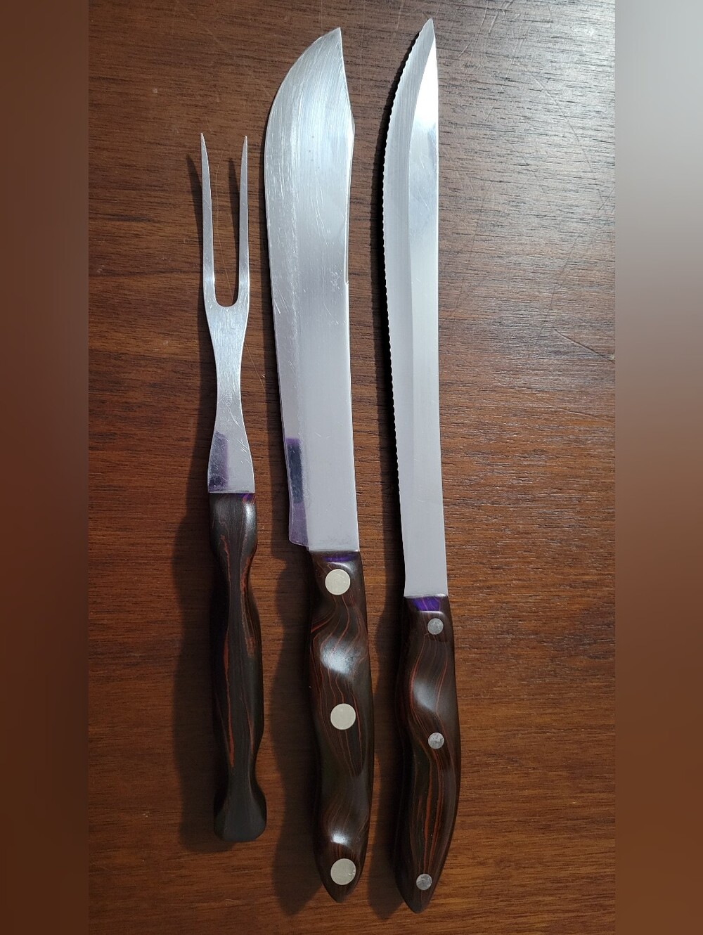 Vintage Cutco 3-Piece Kitchen & Carving Set - Picture 4 of 5